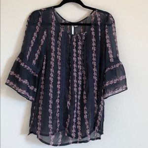Lauren Conrad Adorable Flowy Top